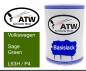 Preview: Volkswagen, Sage Green, L63H / P4: 500ml Lackdose, von ATW Autoteile West.